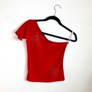 Splash Out One Should Y2K Top